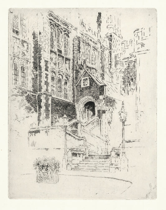 The Entrance to the Hall, Lincoln's Inn.