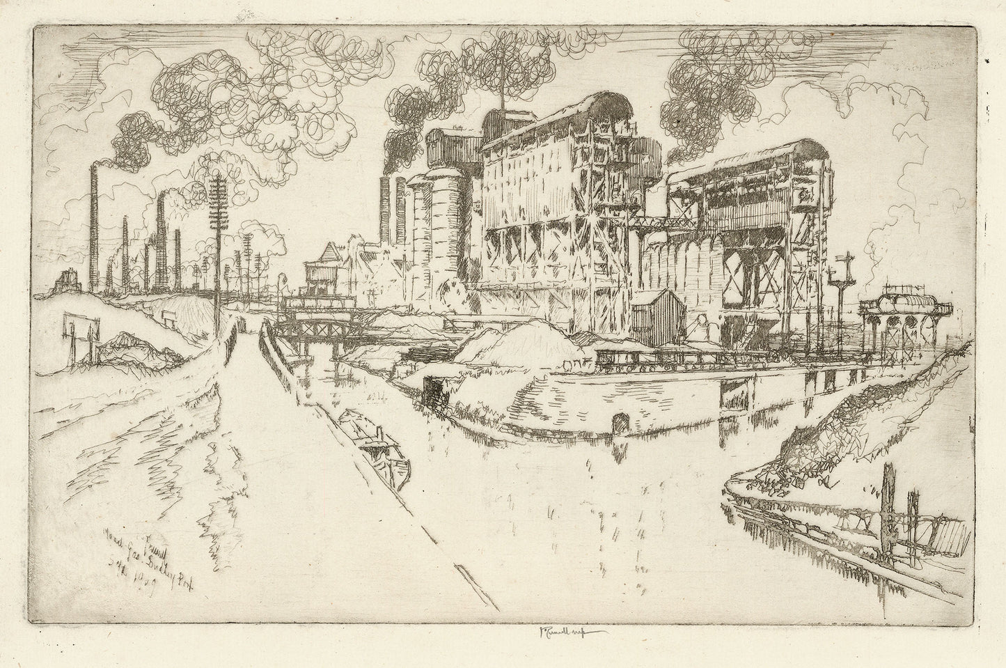 Mond Gas, Dudleyport. (England.)