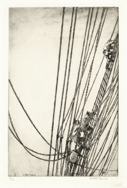 The Main Rigging.  (Second State.)