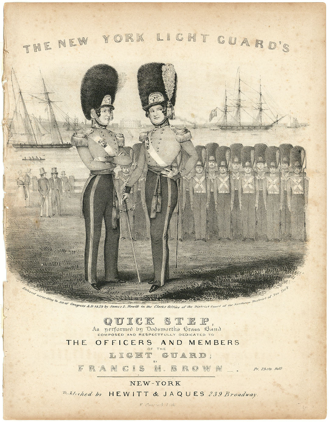 New York Light Guard's Quick Step. The,