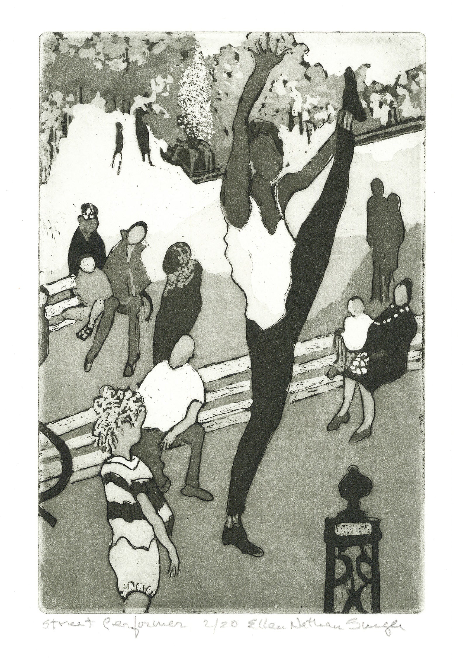 Street Performer. (NYC)