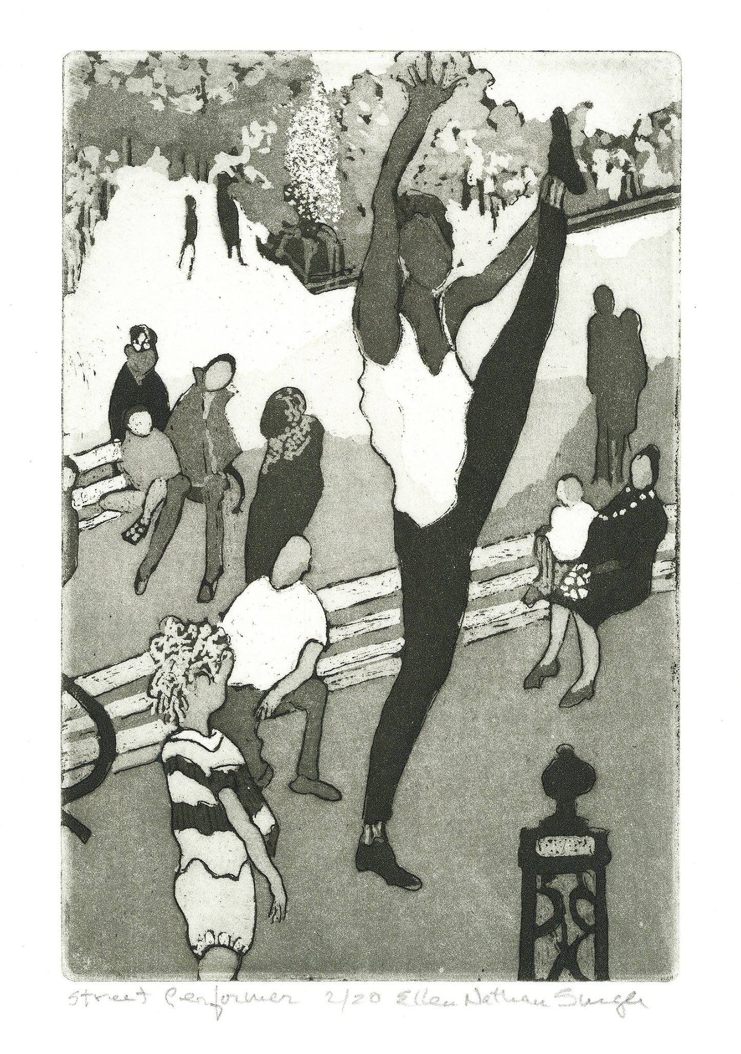 Street Performer. (NYC)