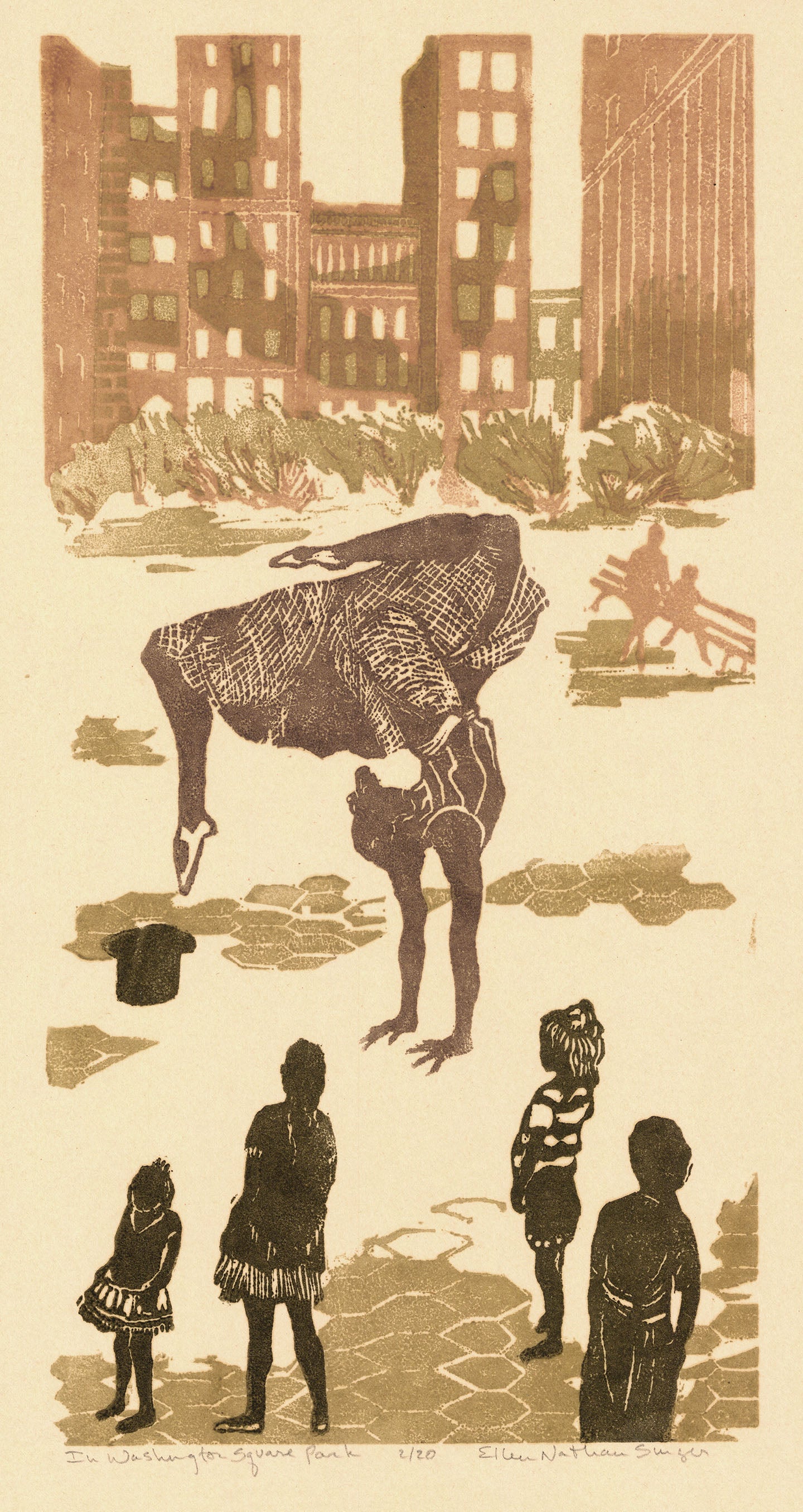 In Washington Square Park.