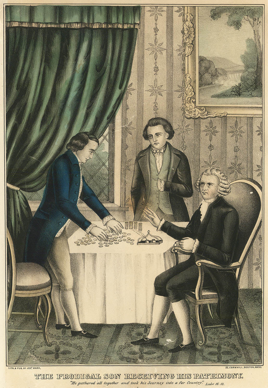 The Prodigal Son Receiving His Patrimony.