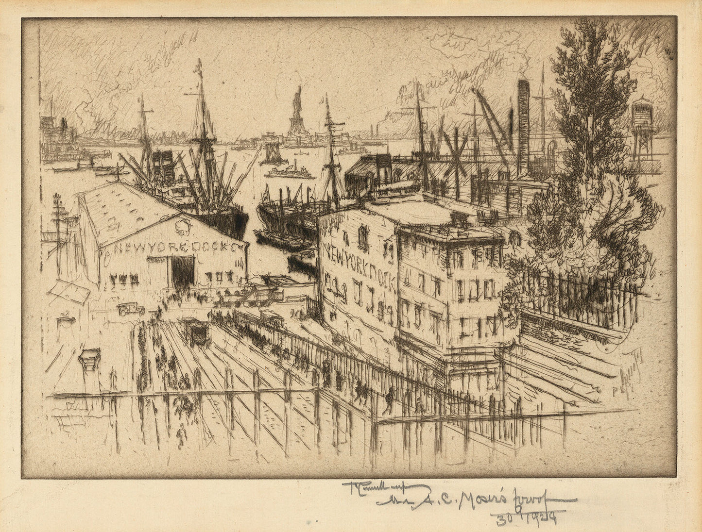 The Docks, from Columbia Heights.