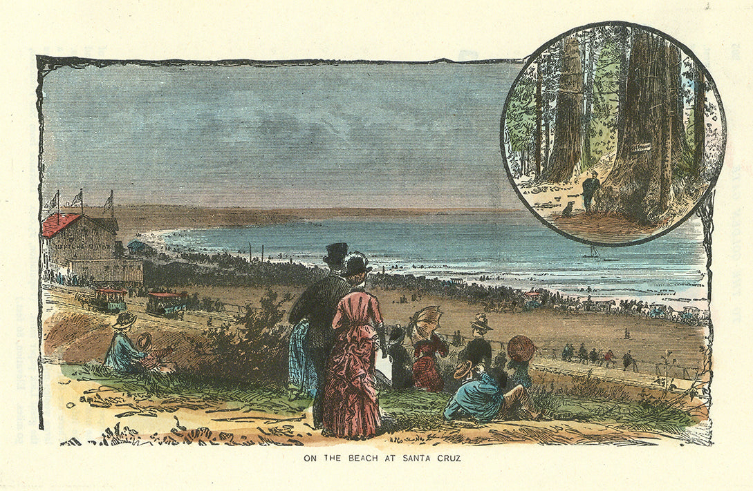 On the Beach at Santa Cruz.