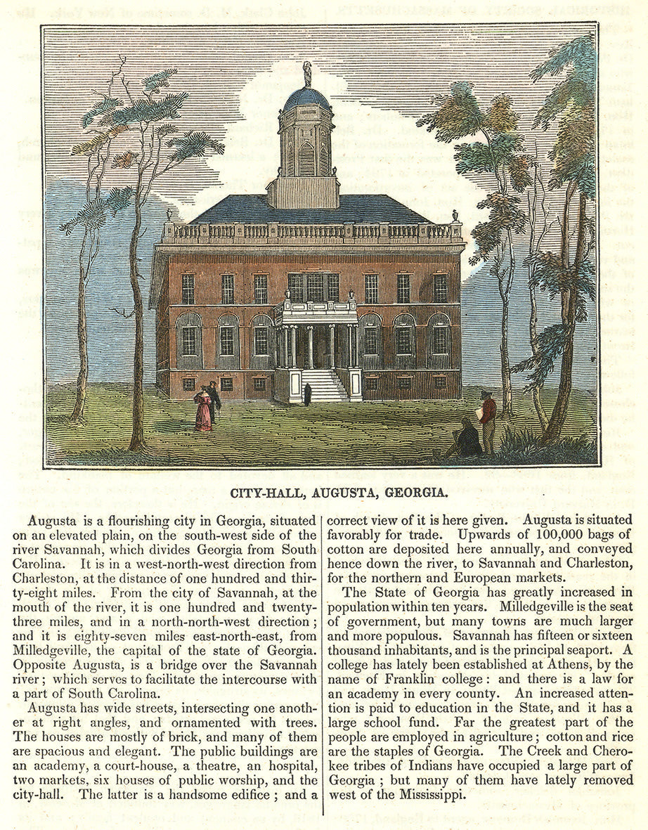 City-Hall, Augusta, Georgia.