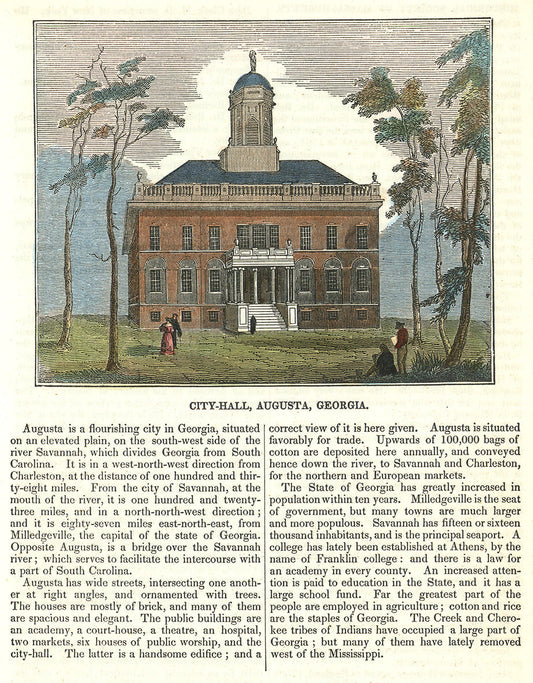 City-Hall, Augusta, Georgia.