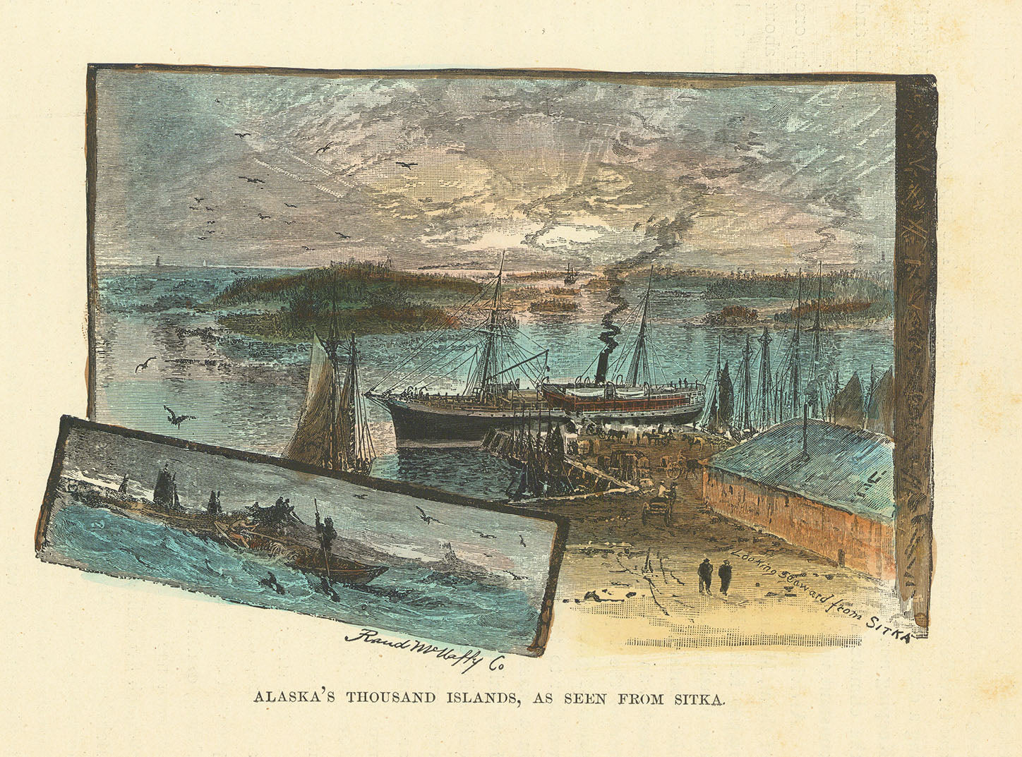 Alaska's Thousand Islands, as seen from Sitka.