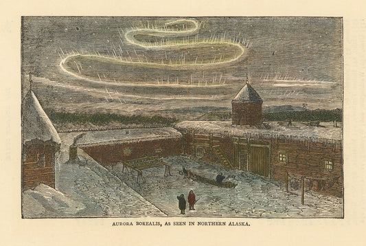 Aurora Borealis, as seen in Northern Alaska.