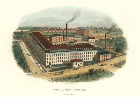 The Davol Mills. Fall River, Mass.