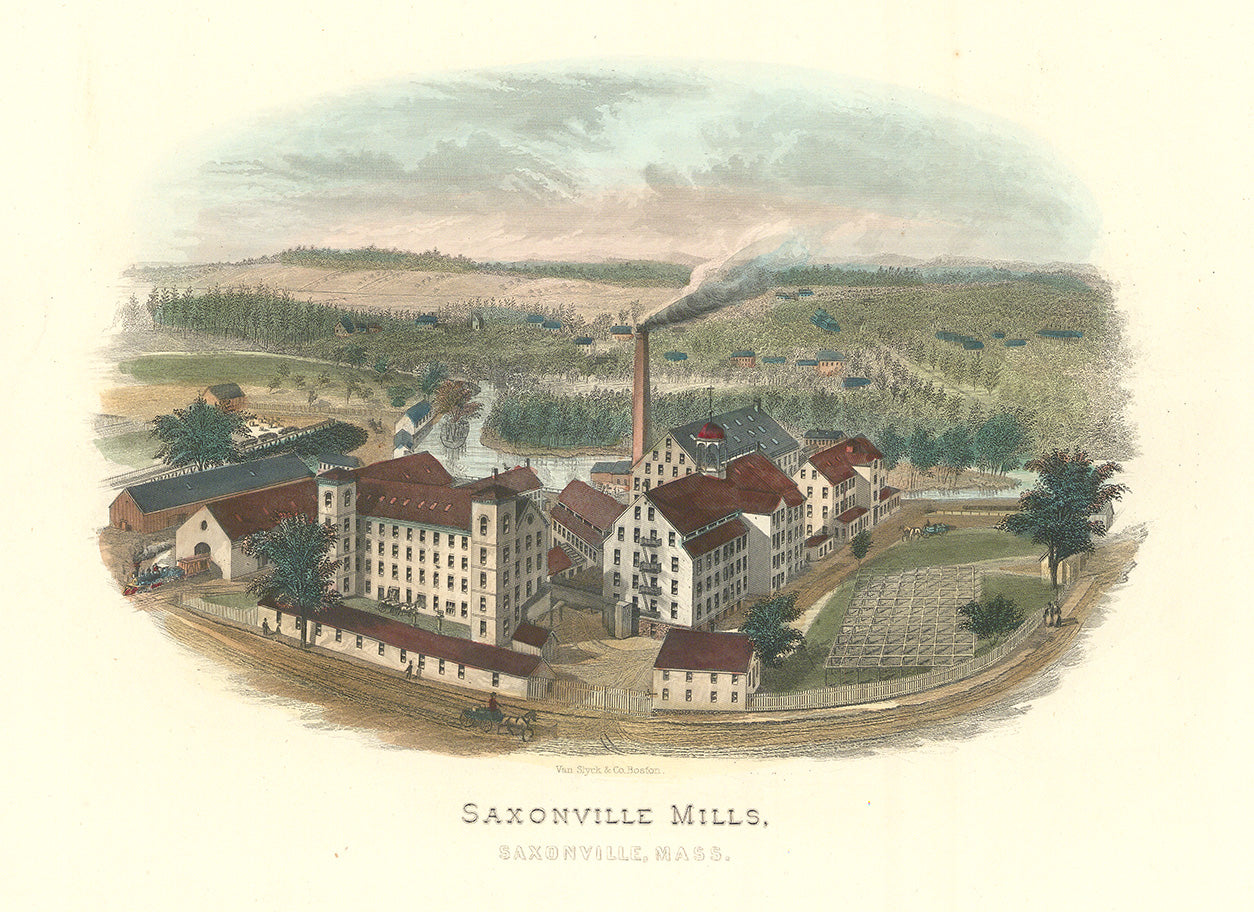 Saxonville Mills, Saxonville, Mass.