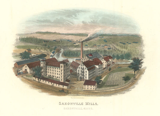 Saxonville Mills, Saxonville, Mass.