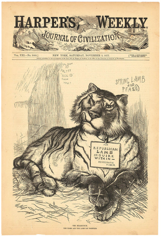 The Millennium. : The Tiger and the Lamb Lie Together.