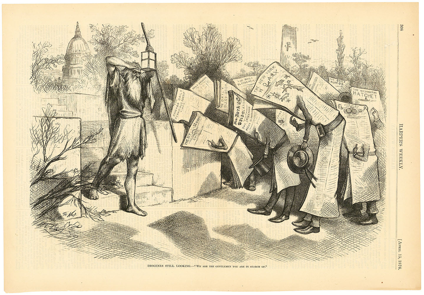 Diogenes Still looking. - "We Are the Gentlemen You Are In Search Of."