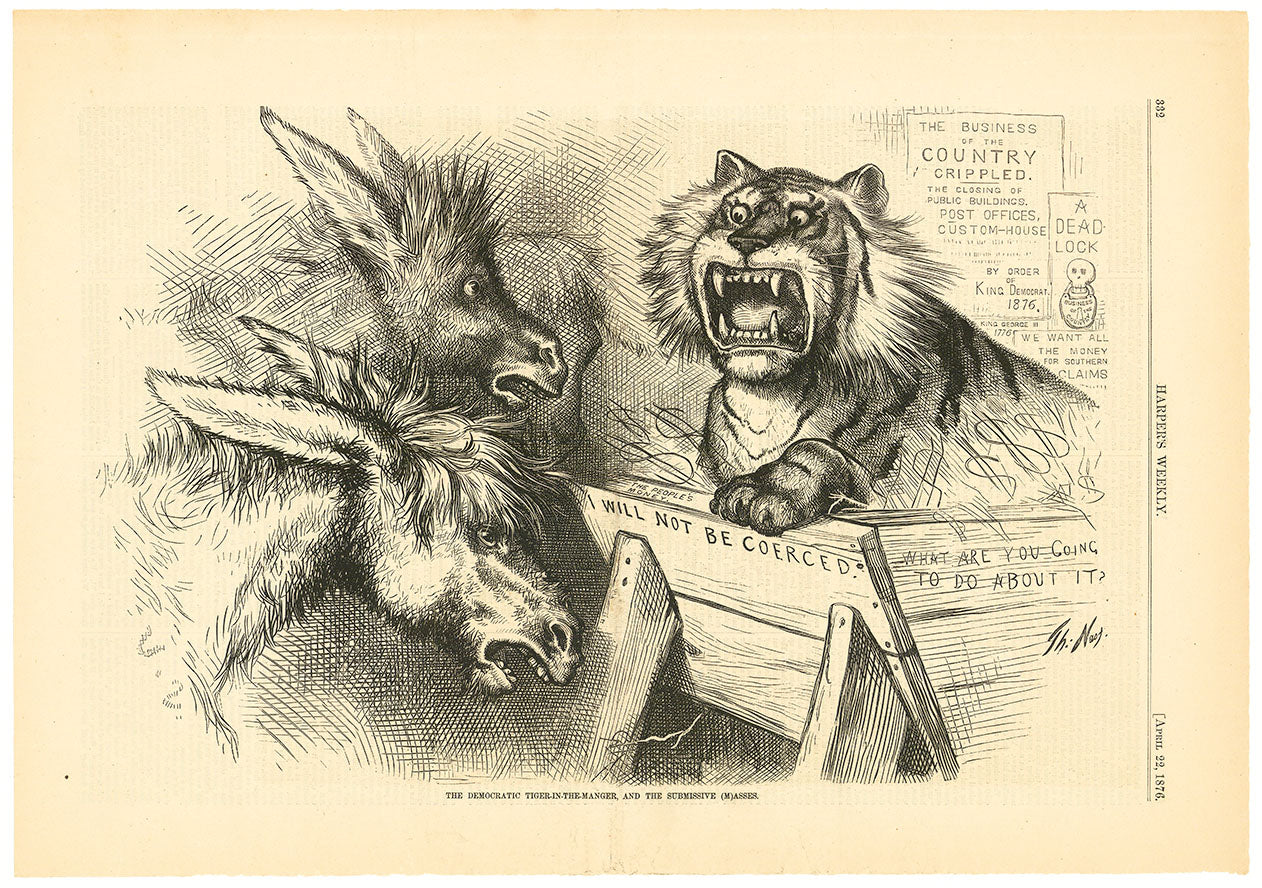 The Democratic Tiger-in-the-Manger, and the Submissive (M)asses.