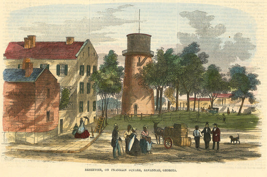 Reservoir, on Franklin Square, Savannah, Georgia.