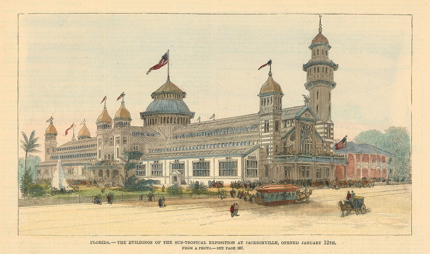 Florida. - The Buildings of the Sub-Tropical Exposition at Jacksonville, opened January 12th.