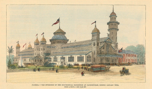 Florida. - The Buildings of the Sub-Tropical Exposition at Jacksonville, opened January 12th.