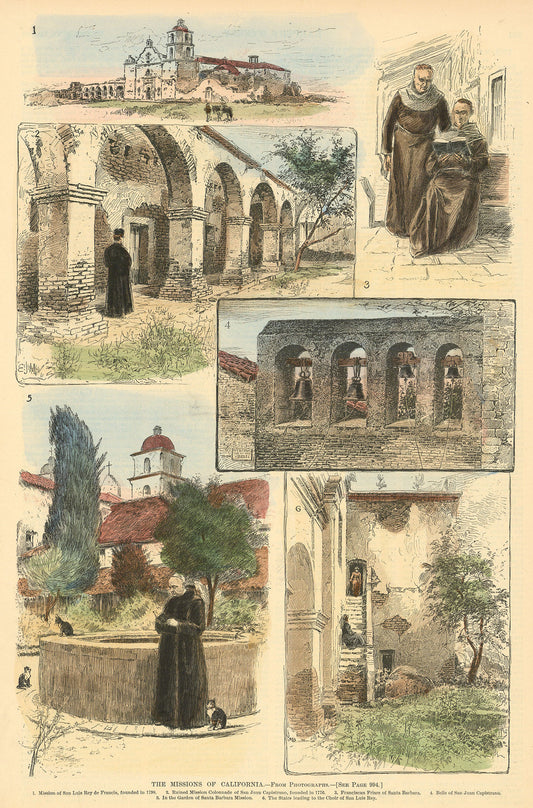 The Missions of California.