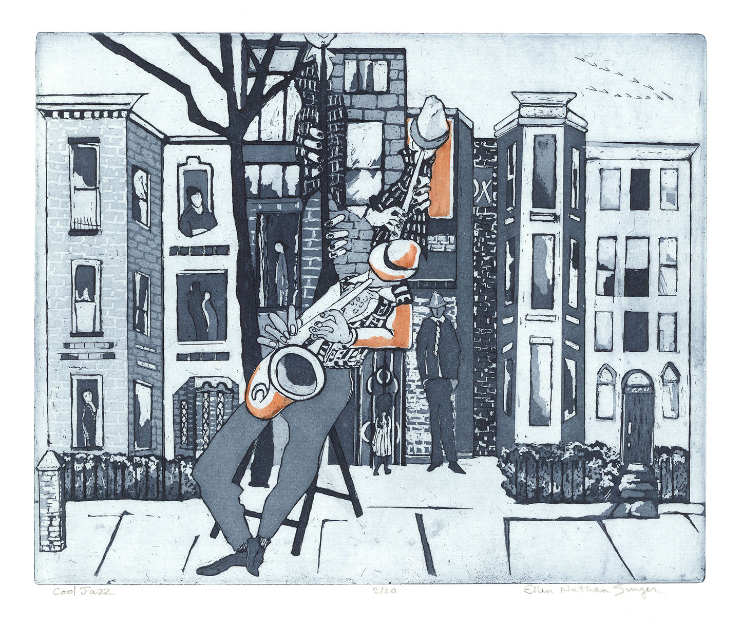 Cool Jazz. (Memory of Brooklyn.)
