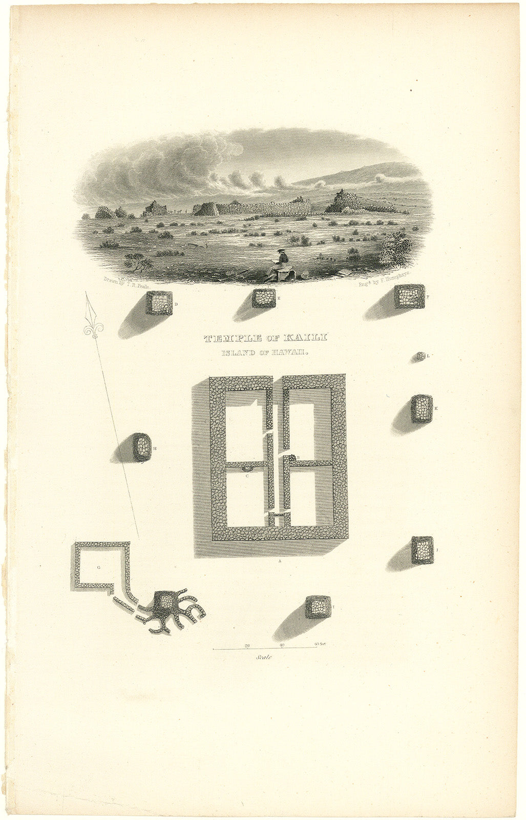 Temple of Kaili, Island of Hawaii.